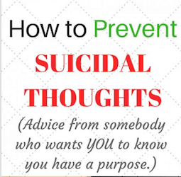 Overcoming Suicidal Thoughts By Hearing From Suicide Survivors